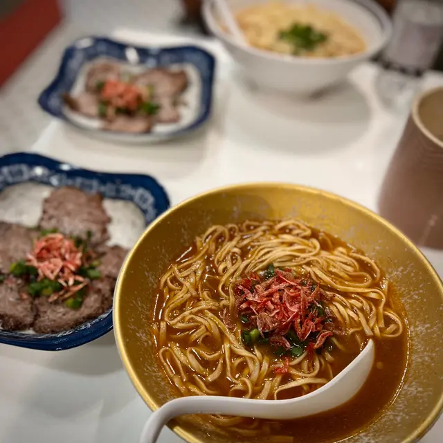 海蝦濃湯Roast Beef伊麵