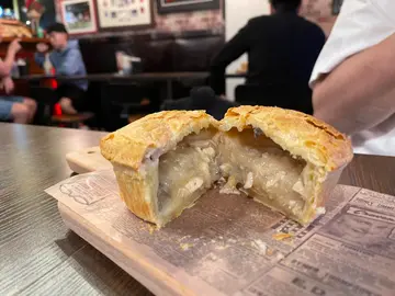 鸡肉磨菇批