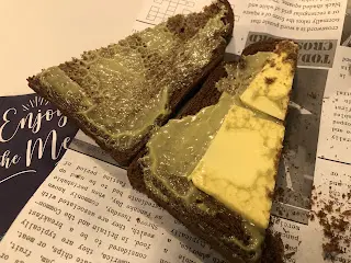 自家製班蘭咖央多士
