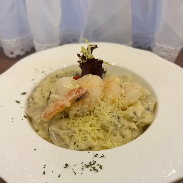 黑松露大蝦意大利飯