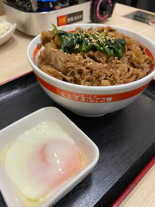燒牛肉丼(配溫泉蛋)