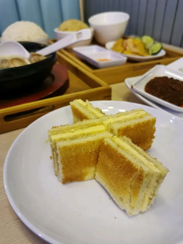 南洋咖吔多士(榴槤)