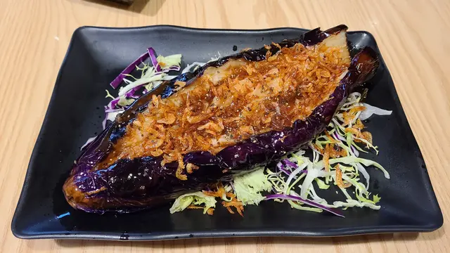櫻花蝦原條茄子燒
