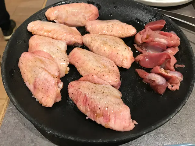 鹽燒鷄翼、雞腎