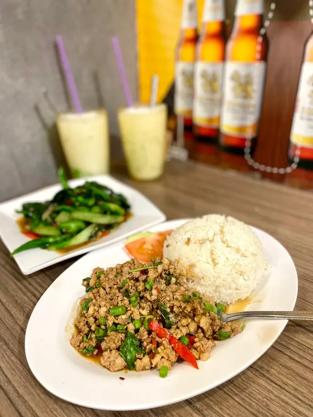 香葉炒豬肉碎飯