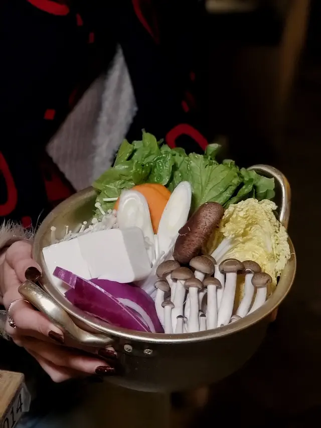 野菜豆腐盤