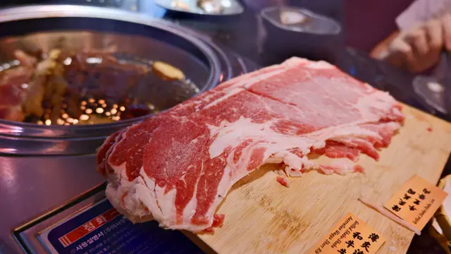 薄炙澳洲和牛牛肋肉