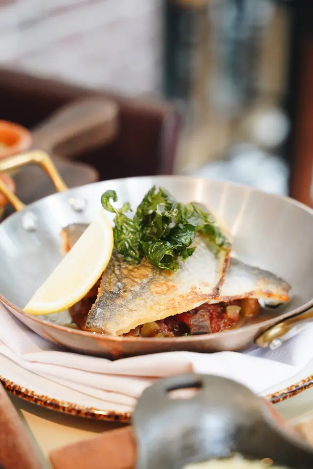 Pan Roasted Sea Bream Fillet