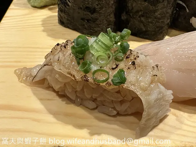 火炙左口魚邊壽司