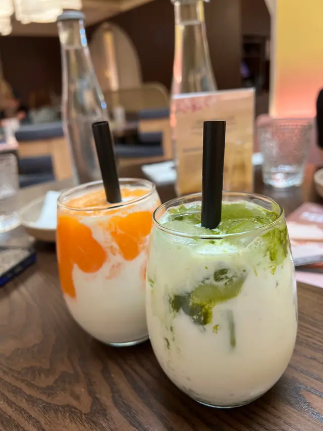 宇治抹茶牛乳   /  木瓜牛乳