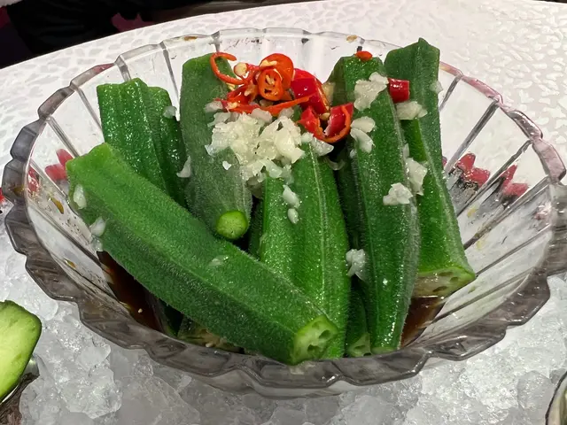 秋葵清新，醬汁香辣