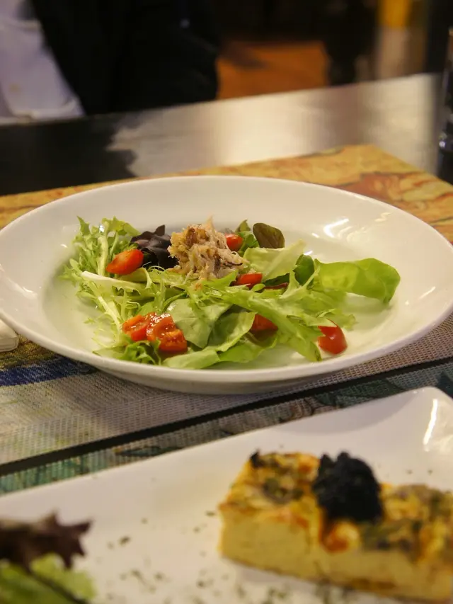 挪威雪蟹田園沙律