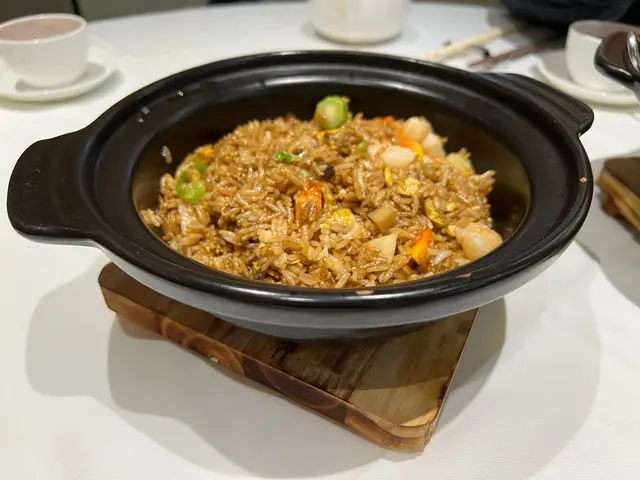 砂窩飽魚汁海皇飯