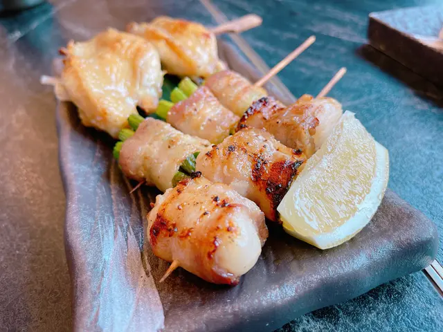 鹿兒島黑豚荔枝卷串燒