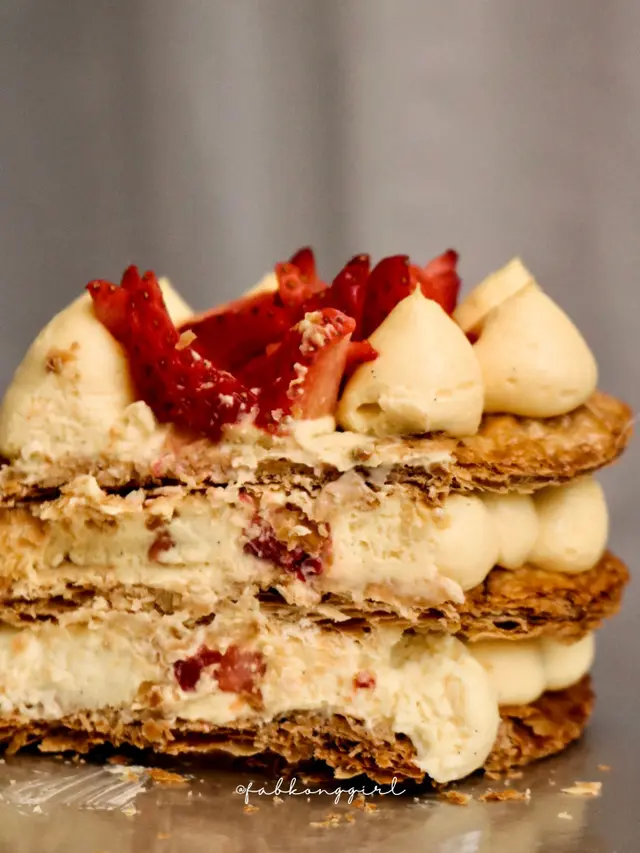 Heart Shape Napoleon