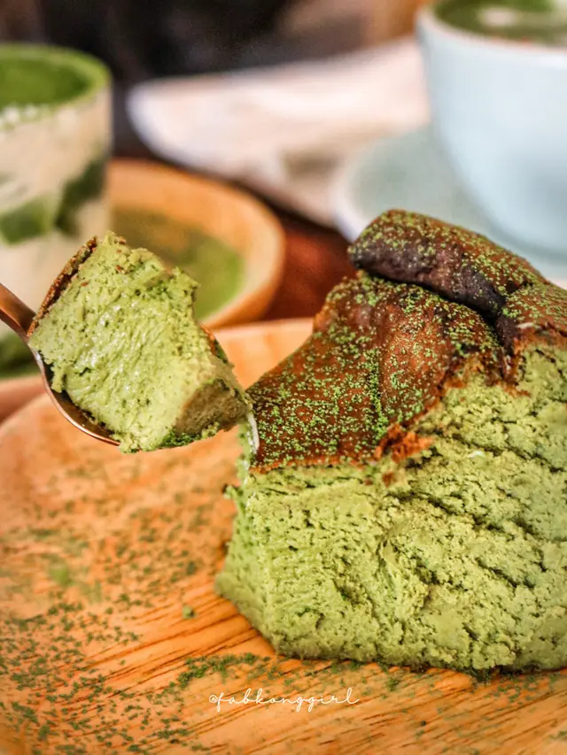 皇牌抹茶巴斯克燒芝士蛋糕