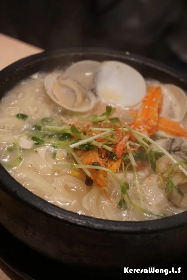 海鮮石燒手打烏冬