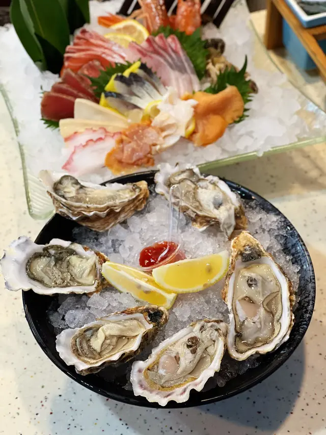 即開生蠔刺身