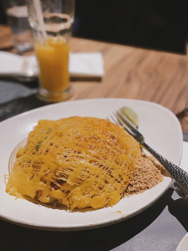 泰式大蝦炒金邊粉