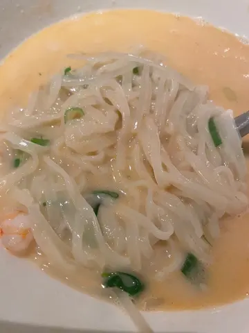 浓虾汤海鲜泡稻庭面