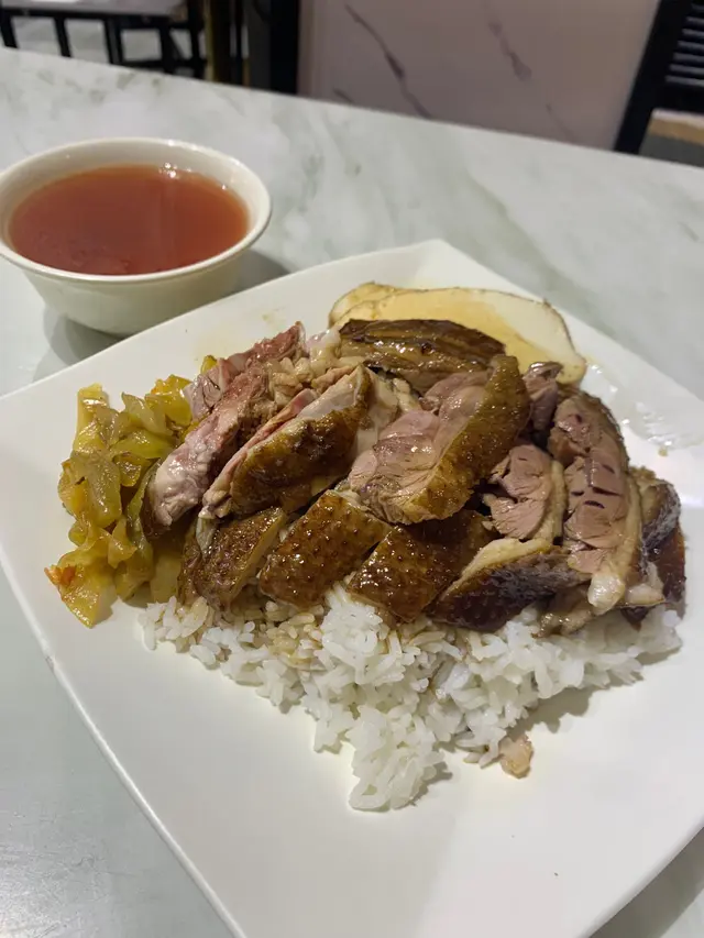 滷水鵝飯 + 例湯