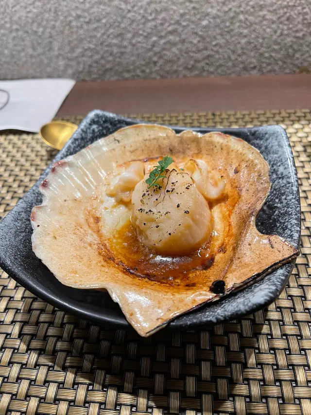 雪塩牛油燒北海道帶子