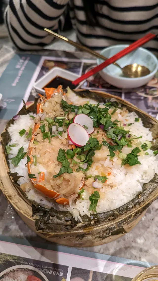 生蒜頭味道太重，飯太水