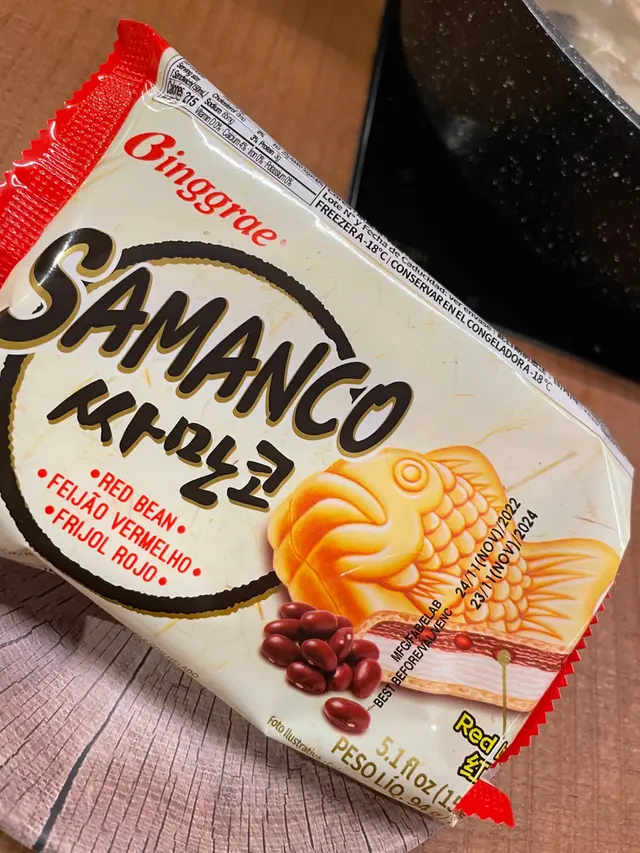 紅豆魚形三文治