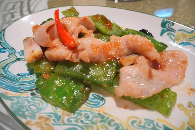 豉椒涼瓜炒肚尖