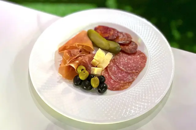 風乾肉芝士拼盤