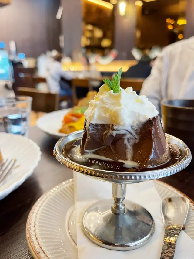 忌廉焦糖朱古力布丁