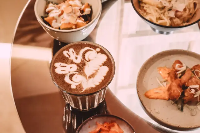 Hojicha  latte