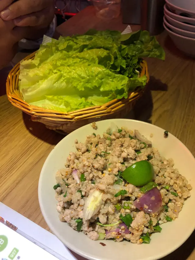 泰式肉碎生菜包