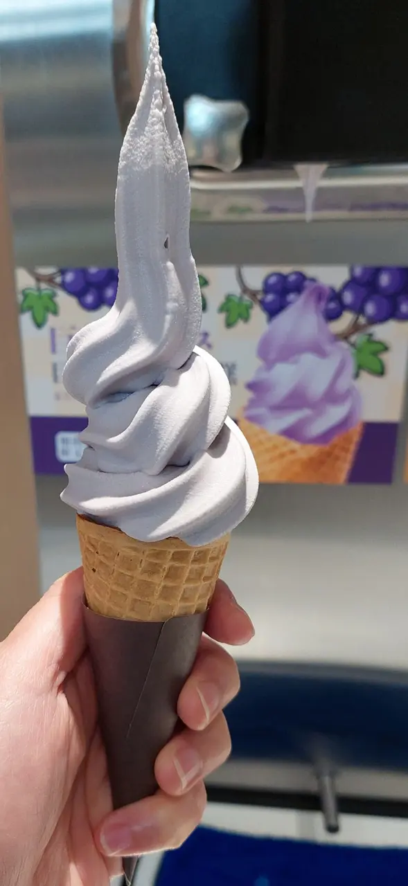 巨峰提子味軟雪糕