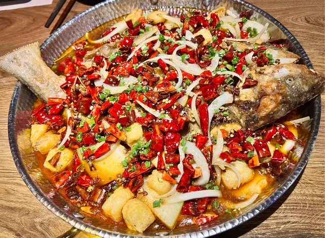 麻辣江團魚  (小辣)