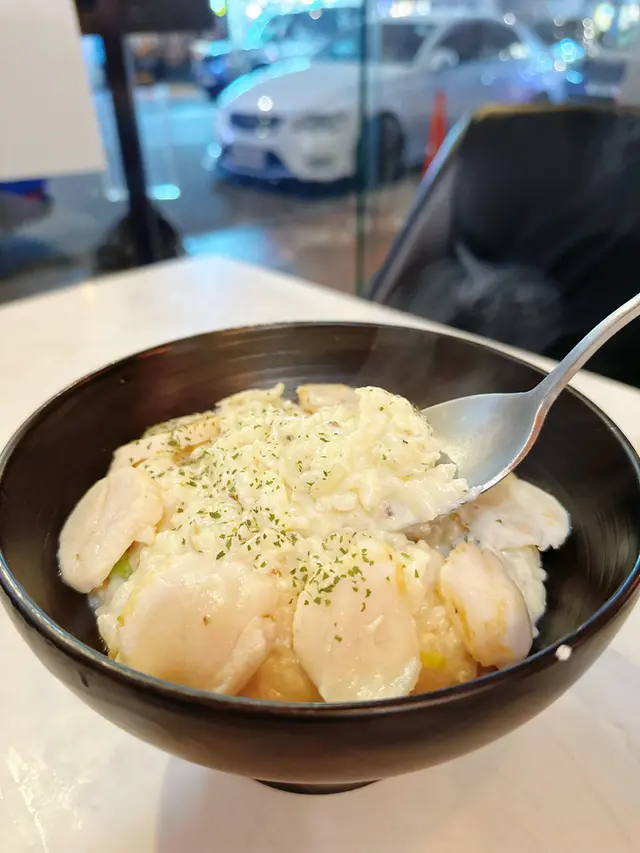 芝士帶子意大利飯