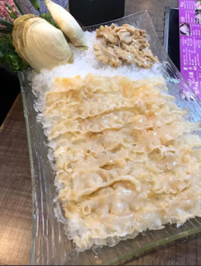 象拔蚌刺身