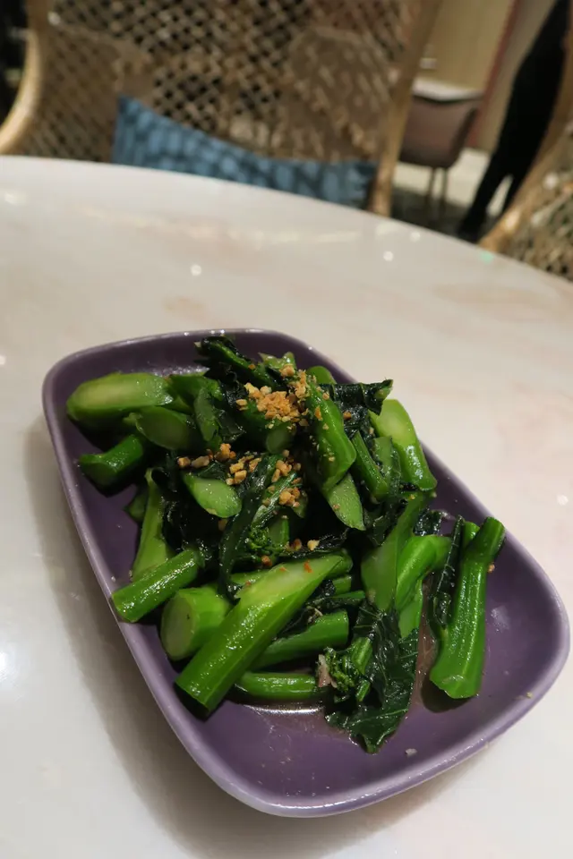 鹹魚炒芥蘭