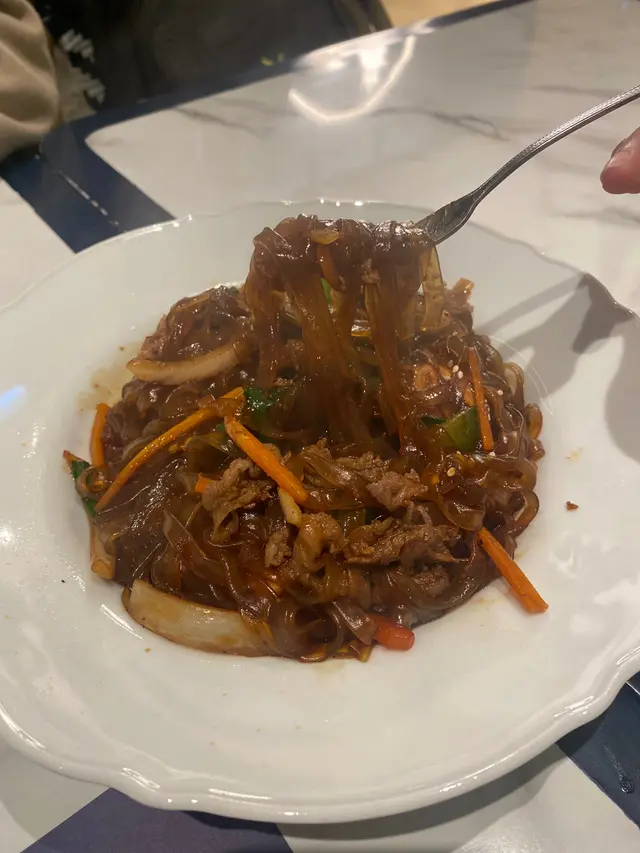 韓式炒牛肉粗粉絲