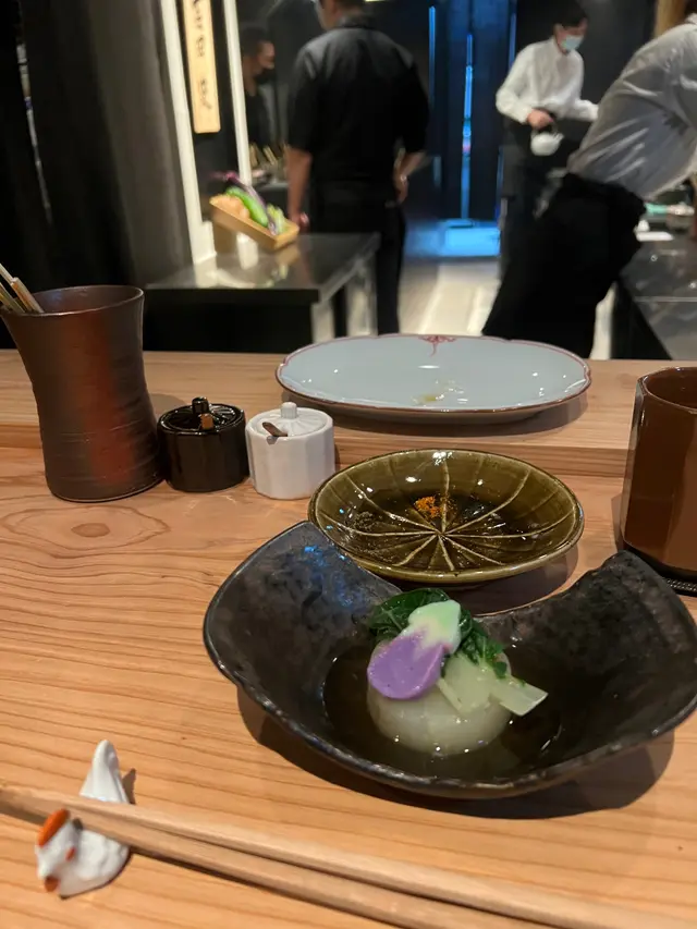 蘿蔔煮得非常入味