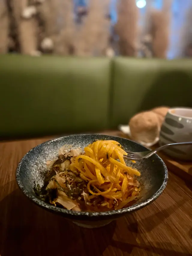 北海道帆立貝海膽醬扁意粉