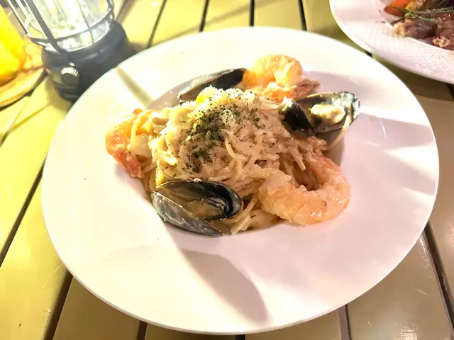 明太子海鮮意粉