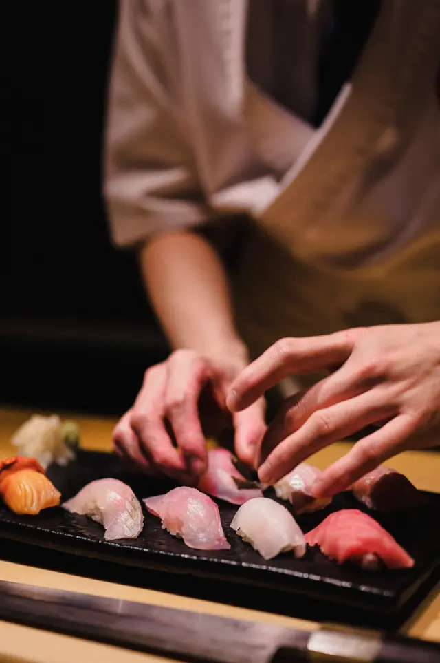 特上手握壽司御膳