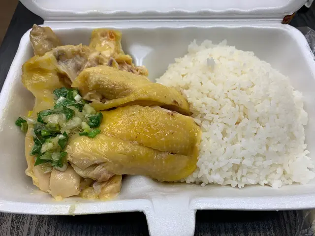 鹽焗雞髀飯