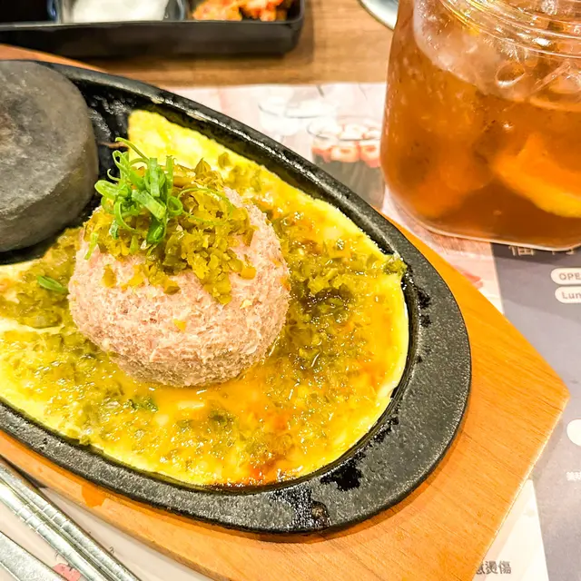 墨西哥辣椒和牛漢堡