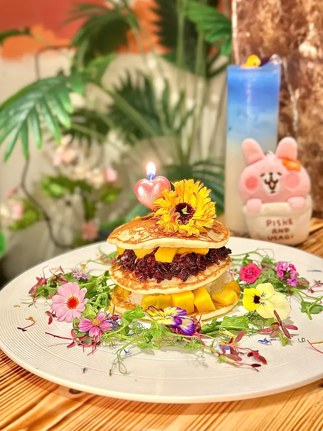 Sticky Pancake Burger