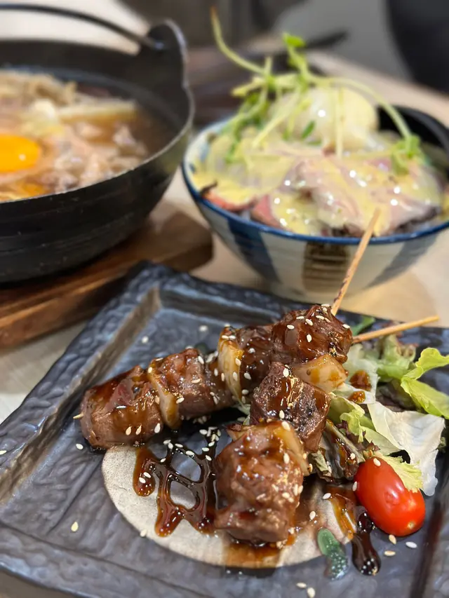 和牛串燒 