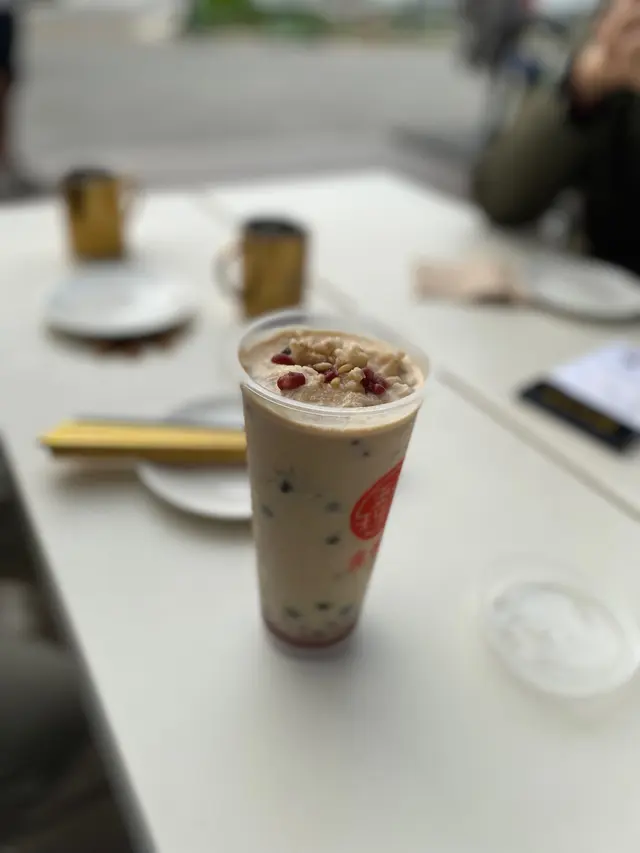 花生黑珍珠燕麥冰