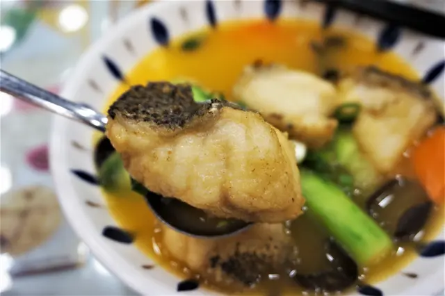 海鮮湯龍躉泡飯
