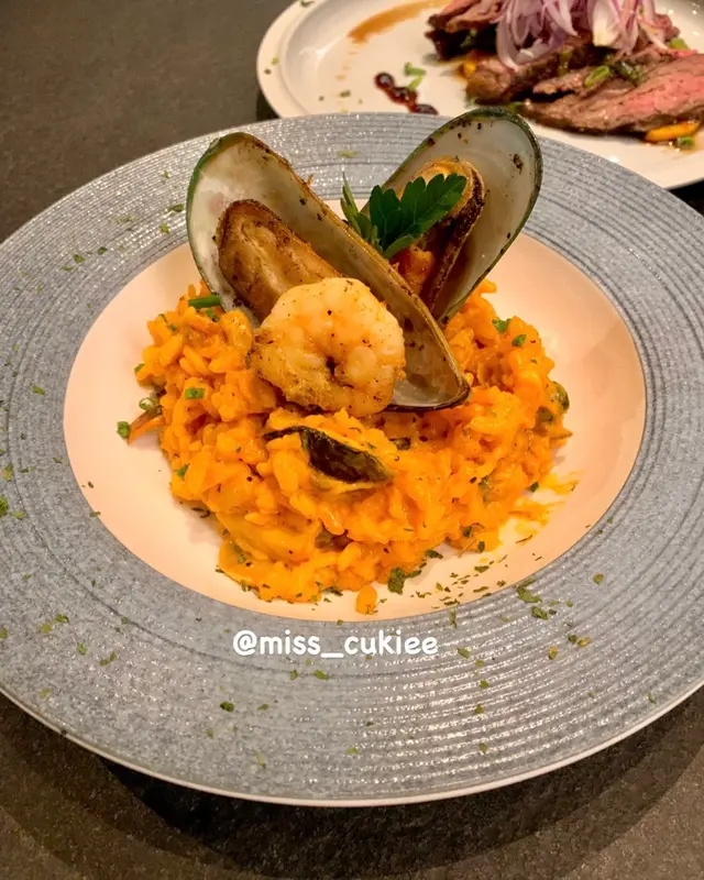 Seafood Lobster Sauce Risotto